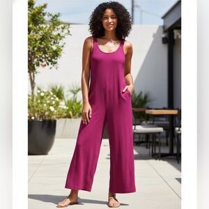 Vibrant Pink Jumpsuit
